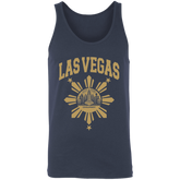 Las Vegas with Sun and Stars Unisex Cotton Tank Top